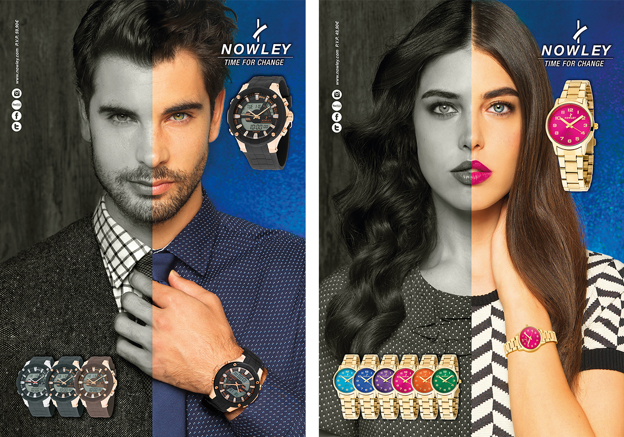 Nowley presenta su campaña con las colecciones Chic y Hot